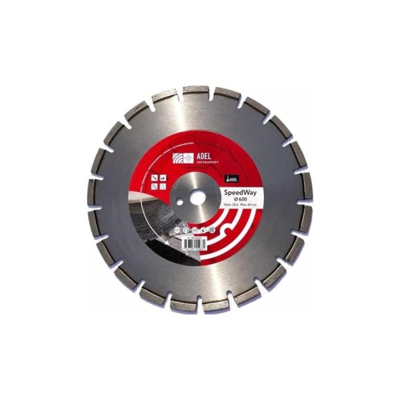 Диск алмазный SpeedWay 600x4.0x25.4 мм Adel Instrument AI-1301060101 Диск алмазный SpeedWay 600x4.0x25.4 мм Adel Instrument AI-1301060101