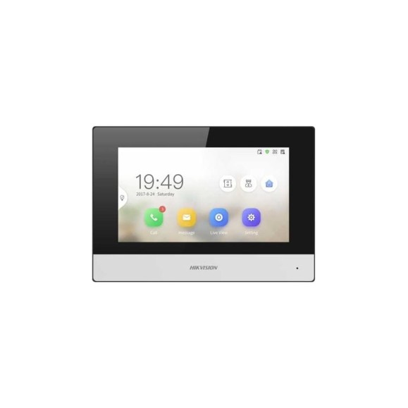Гибридный ip видеодомофон Hikvision Ds-kh6320-wtde1 7“ wi-fi АД5079066