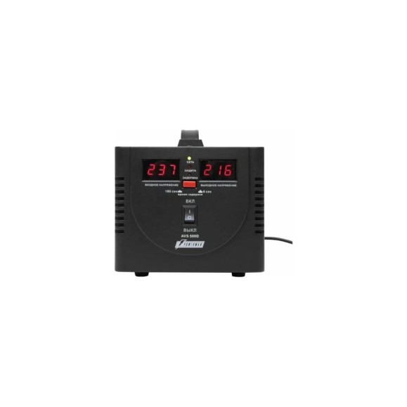 Стабилизатор напряжения AVS 500 E Black Powerman 6187949 Стабилизатор напряжения AVS 500 E Black Powerman 6187949
