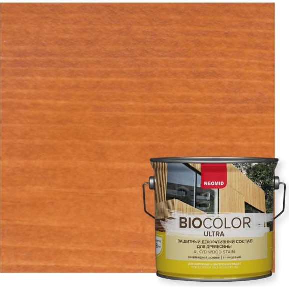 Пропитка NEOMID BIO COLOR ULTRA тик 2,7 л Н -ULTRA-2,7/тик Пропитка NEOMID BIO COLOR ULTRA тик 2,7 л Н -ULTRA-2,7/тик