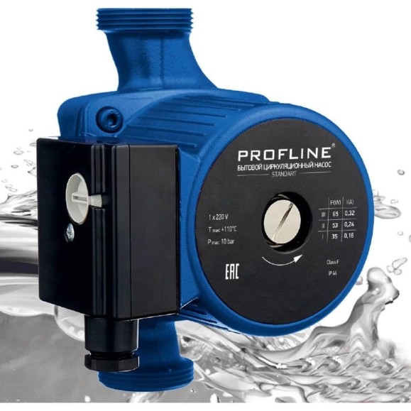 Циркуляционный насос PROFLINE standart 25/6-180 (гайки, б/кабеля) УТ-00047620 Циркуляционный насос PROFLINE standart 25/6-180 (гайки, б/кабеля) УТ-00047620