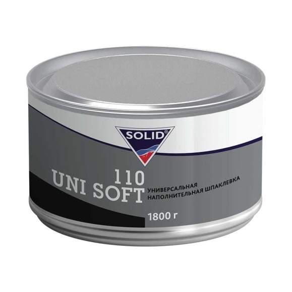 Универсальная наполнительная шпатлевка Solid 110 UNI SOFT 1800 гр 239.1118 Универсальная наполнительная шпатлевка Solid 110 UNI SOFT 1800 гр 239.1118