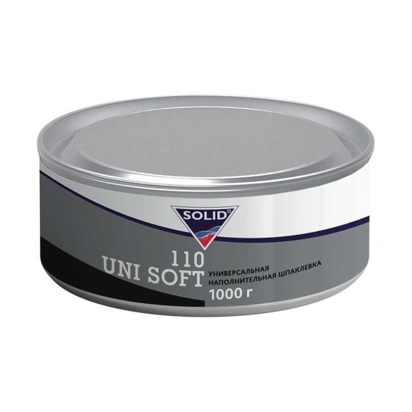 Универсальная наполнительная шпатлевка Solid 110 UNI SOFT 1000 гр 011.1110 Универсальная наполнительная шпатлевка Solid 110 UNI SOFT 1000 гр 011.1110