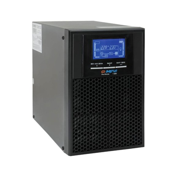 Источник бесперебойного питания Ибп Энергия pro online 1000 230в-24в tower Е0201-0071