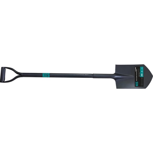Лопата штыковая КЭС изогнутый черенок, цельнометаллическая 21010089 Лопата штыковая КЭС изогнутый черенок, цельнометаллическая 21010089