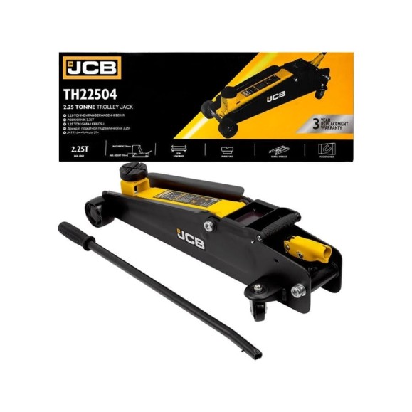 Домкрат подкатной гидравлический JCB 2,25т JCB-TH22504(56962) Домкрат подкатной гидравлический JCB 2,25т JCB-TH22504(56962)