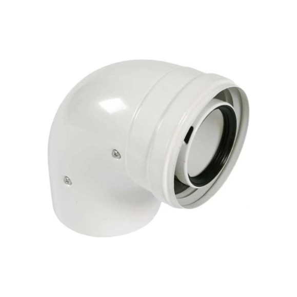 Отвод Baxi 90 град., D=80 мм KHG71401801- Отвод Baxi 90 град., D=80 мм KHG71401801-
