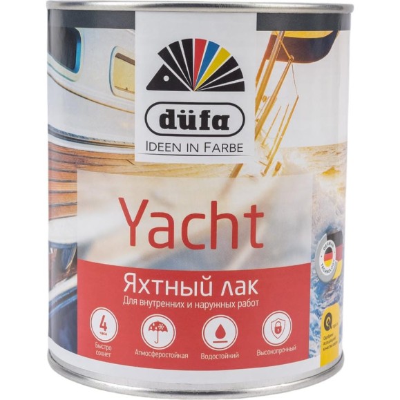 Яхтный лак Dufa Retail YACHT глянцевый 750 мл Н0000002556 Яхтный лак Dufa Retail YACHT глянцевый 750 мл Н0000002556