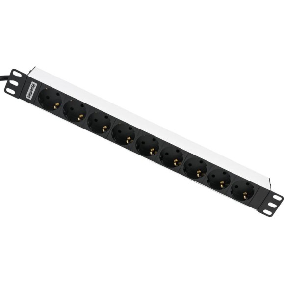 Блок розеток Hyperline SHT19-9SH-2.5EU для 19 Блок розеток Hyperline SHT19-9SH-2.5EU для 19