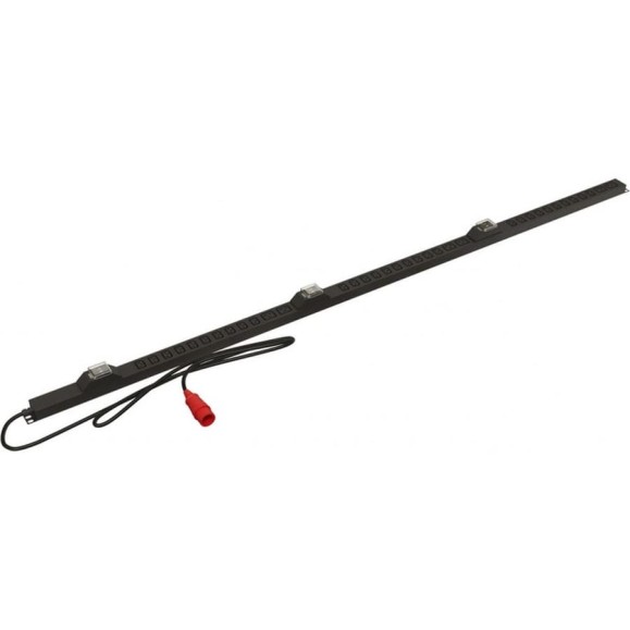 Вертикальный блок розеток Hyperline SHE-30IEC-6BIEC-3B-3PVR 30 розеток IEC320 C13, 6 розеток IEC320 C19, 3 автоматических выключателя, кабель питания 3 м (5x4.0 мм2) с вилкой IEC 60309 32 А (3P+N+E), 380 В, корпус алюминий, черный 481761 Вертикальный блок розеток Hyperline SHE-30IEC-6BIEC-3B-3PVR 30 розеток IEC320 C13, 6 розеток IEC320 C19, 3 автоматических выключателя, кабель питания 3 м (5x4.0 мм2) с вилкой IEC 60309 32 А (3P+N+E), 380 В, корпус алюминий, черный 481761