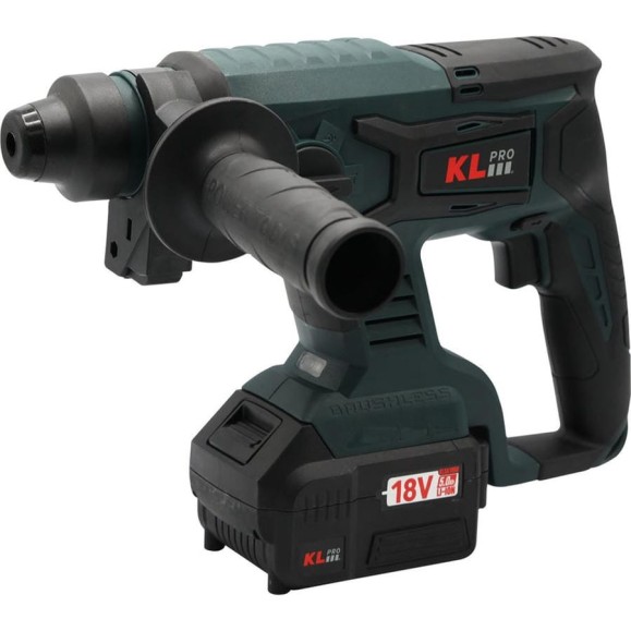 Профессиональный бесщеточный перфоратор аккумуляторный KLPRO KLPM18B-80 18 v / 8.0 ah li-ion 14000 Профессиональный бесщеточный перфоратор аккумуляторный KLPRO KLPM18B-80 18 v / 8.0 ah li-ion 14000