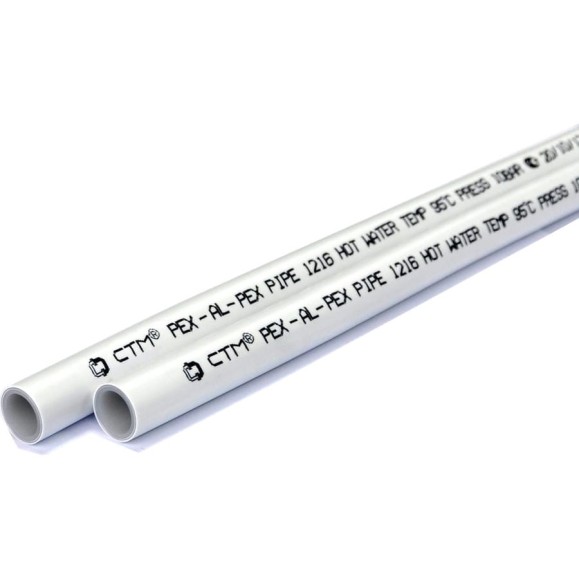 Труба металлопластикова СТМ 16x2 (бесшовная) бухта 100 м CPL11602-100 Труба металлопластикова СТМ 16x2 (бесшовная) бухта 100 м CPL11602-100