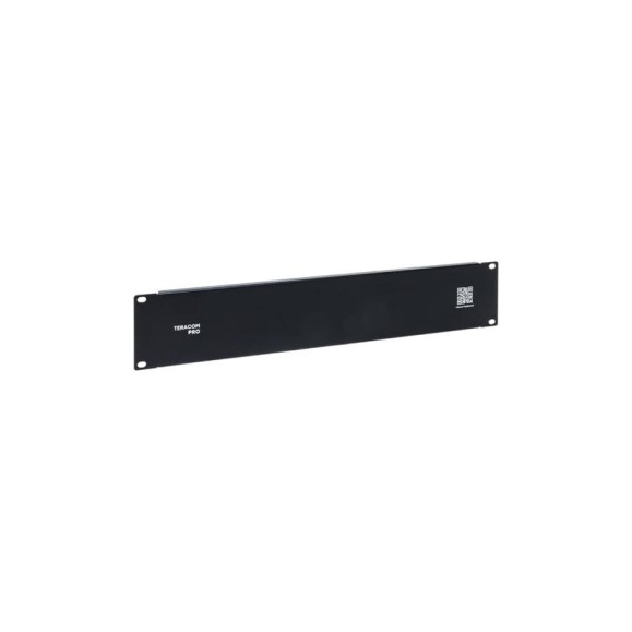Фальшпанель EKF TERACOM PRO 2U, черная TRP-2FP-BK
