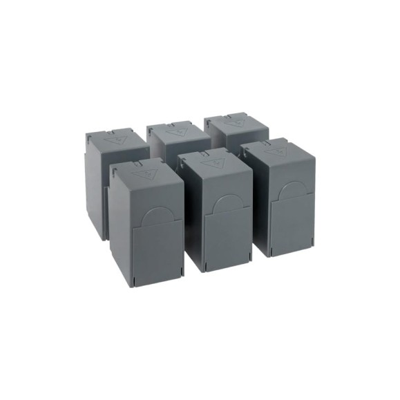 Комплект клеммных крышек для рубильников TwinBlock 315-400А EKF (короткие) 6 шт. tb-cvrshort-6-315-400