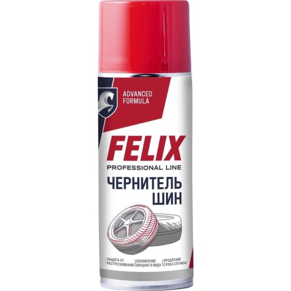 Чернитель-восстановитель блеска резины FELIX 520 мл 411040114 Чернитель-восстановитель блеска резины FELIX 520 мл 411040114