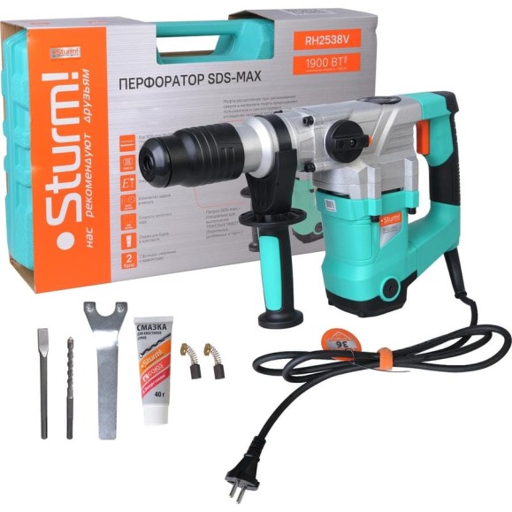 Перфоратор Sturm SDS-MAX RH2538V Перфоратор Sturm SDS-MAX RH2538V