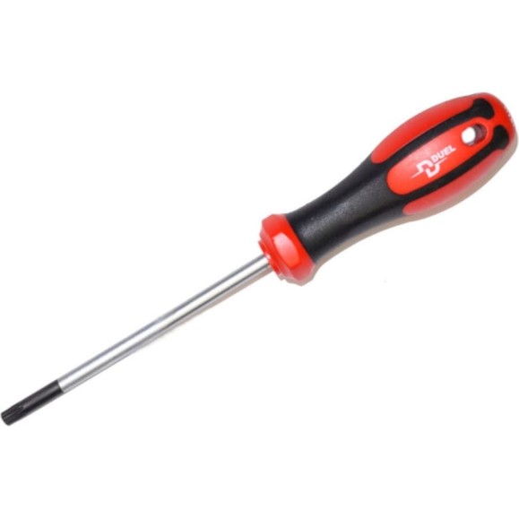 Отвёртка DUEL серии DuoTech torx T30 5x115мм, длина 210мм, DL18-030-115 Отвёртка DUEL серии DuoTech torx T30 5x115мм, длина 210мм, DL18-030-115
