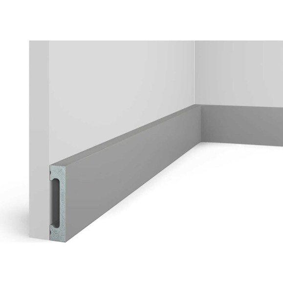 Плинтус Cosca Decor 65x15x2000 мм, SoftTouch, пыльно-серый PX050-039 00-00073005 Плинтус Cosca Decor 65x15x2000 мм, SoftTouch, пыльно-серый PX050-039 00-00073005