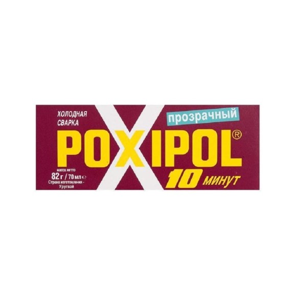 Клей ZeepDeep poxipol, прозрачный, 70мл/82гр 436765