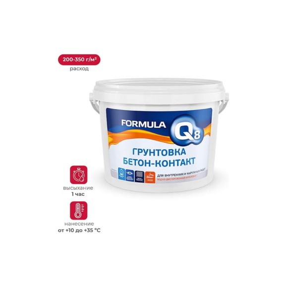 Бетон-контакт Престиж Formula Q8 12 кг 1 203999 Бетон-контакт Престиж Formula Q8 12 кг 1 203999
