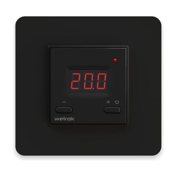 Терморегулятор Welrok vt bk 4660251140588 Терморегулятор Welrok vt bk 4660251140588