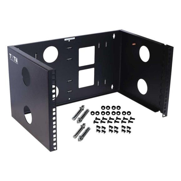 Рама настенная 19", поворотная TWT глубина 305 мм, 4U, черная TWT-FRWRT-4U-BK