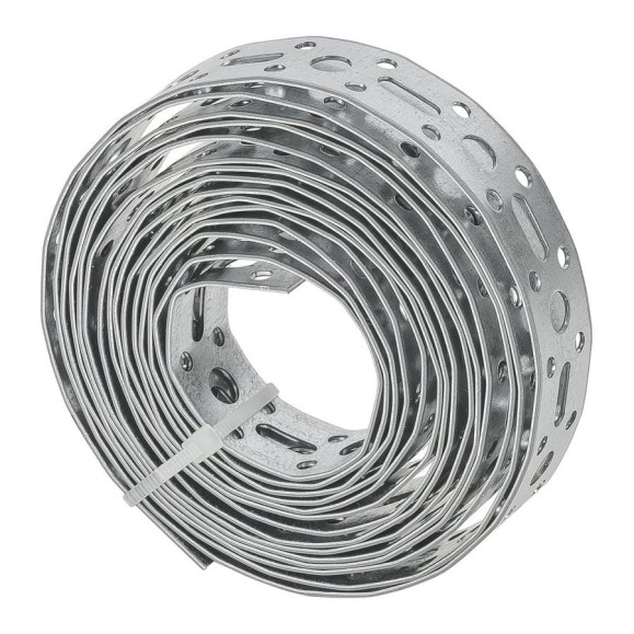 Лента перфорированная VORMANN 20x1,0мм, 10 м, горячеоцинкованная сталь 001403020ZF