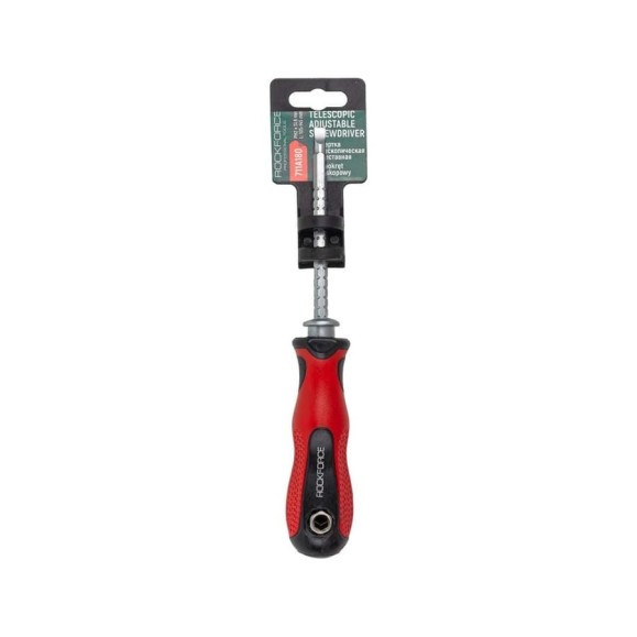 Отвертка телескопическая переставная Rockforce PH2хSL6мм RF-711A180(56906) Отвертка телескопическая переставная Rockforce PH2хSL6мм RF-711A180(56906)
