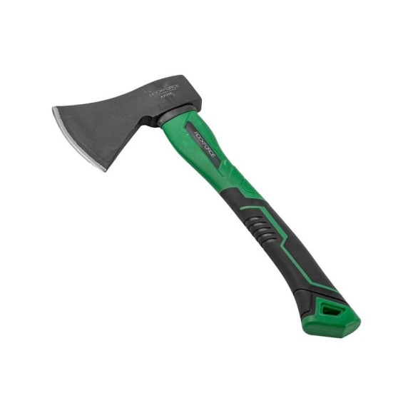 Топор с фиберглассовой ручкой и резиновой противоскользящей накладкой Rockforce 800 гр RF-A7008(56614) Топор с фиберглассовой ручкой и резиновой противоскользящей накладкой Rockforce 800 гр RF-A7008(56614)