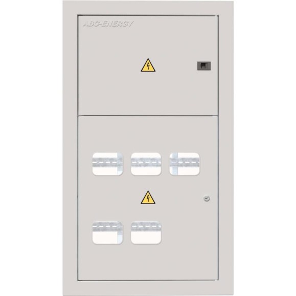 Этажный щит ABC-ENERGY ЩЭ-5 квартир без слаботочного отсека 1000x580x135 IP31 STANDART ЩЭВ25-1005813-СТД Этажный щит ABC-ENERGY ЩЭ-5 квартир без слаботочного отсека 1000x580x135 IP31 STANDART ЩЭВ25-1005813-СТД