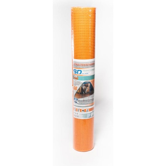 Стеклотканевая сетка SDM Для стяжки SD-GLASS Professional 10х10мм, 50м тип PRO 00-00003917 Стеклотканевая сетка SDM Для стяжки SD-GLASS Professional 10х10мм, 50м тип PRO 00-00003917