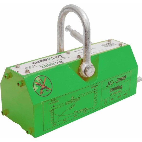 Захват магнитный (г/п 2000 кг) EURO-LIFT JG-2000 PML-20 00012326 Захват магнитный (г/п 2000 кг) EURO-LIFT JG-2000 PML-20 00012326