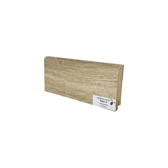 Плинтус напольный Deartio МДФ B302-10 Дуб бежевый 80x16x2050 мм P.1.4.02.310.80.16.D Плинтус напольный Deartio МДФ B302-10 Дуб бежевый 80x16x2050 мм P.1.4.02.310.80.16.D