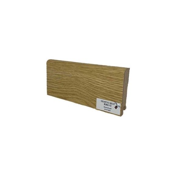 Плинтус напольный Deartio МДФ B302-13 Золотой дуб 80x16x2050 мм P.1.4.02.313.80.16.D Плинтус напольный Deartio МДФ B302-13 Золотой дуб 80x16x2050 мм P.1.4.02.313.80.16.D