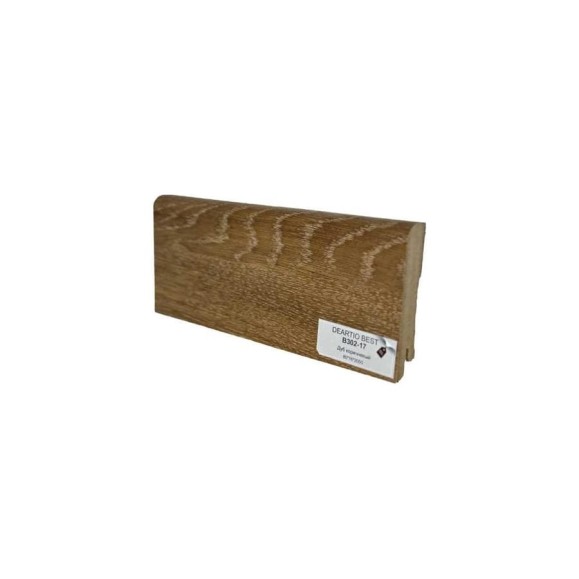 Плинтус напольный Deartio МДФ B302-17 Дуб коричневый 80x16x2050 мм P.1.4.02.317.80.16.D Плинтус напольный Deartio МДФ B302-17 Дуб коричневый 80x16x2050 мм P.1.4.02.317.80.16.D