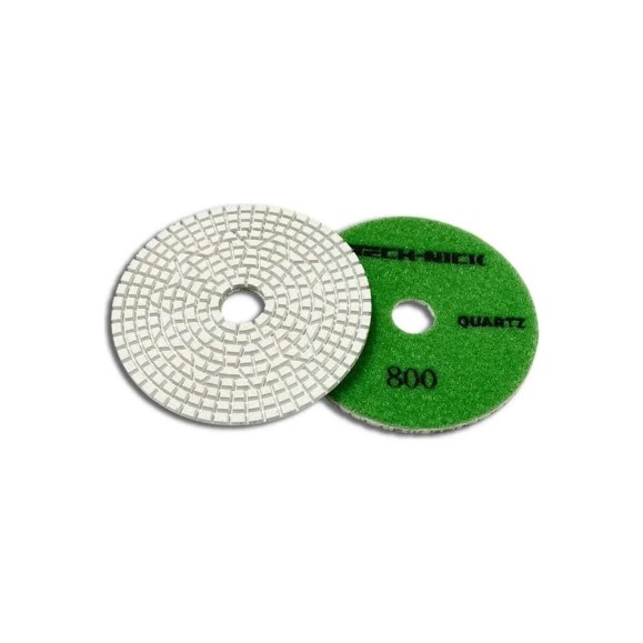 Круг алмазный гибкий шлифовальный АГШК Quartz 100x3.0 мм, №800 кварц wet TECH-NICK 111.120.9544