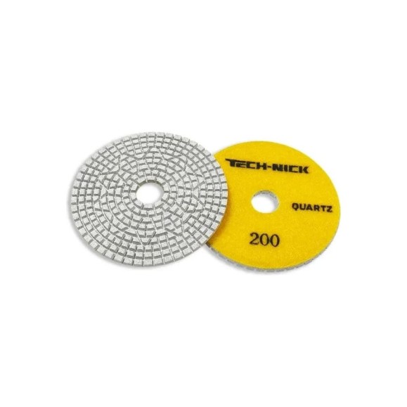 Круг алмазный гибкий шлифовальный АГШК Quartz 100x3.0 мм, №200 кварц wet TECH-NICK 111.120.9542