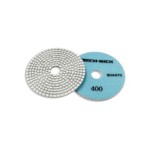 Круг алмазный гибкий шлифовальный АГШК Quartz 100x3.0 мм, №400 кварц wet TECH-NICK 111.120.9543