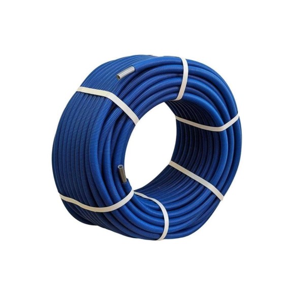 Труба в гофре КОНТУР PEXa-EVOH D25x3,5 G-RAY OXY 50м, синяя 060500025502 Труба в гофре КОНТУР PEXa-EVOH D25x3,5 G-RAY OXY 50м, синяя 060500025502