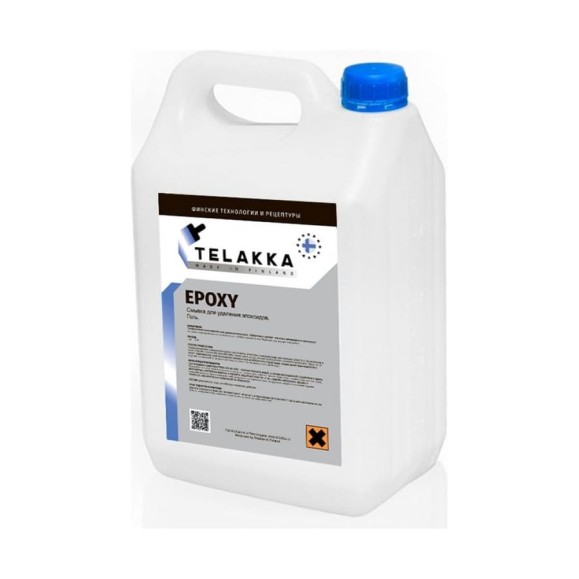 Средство для удаления эпоксидов и клея Telakka EPOXY 25кг 4673763647148 Средство для удаления эпоксидов и клея Telakka EPOXY 25кг 4673763647148