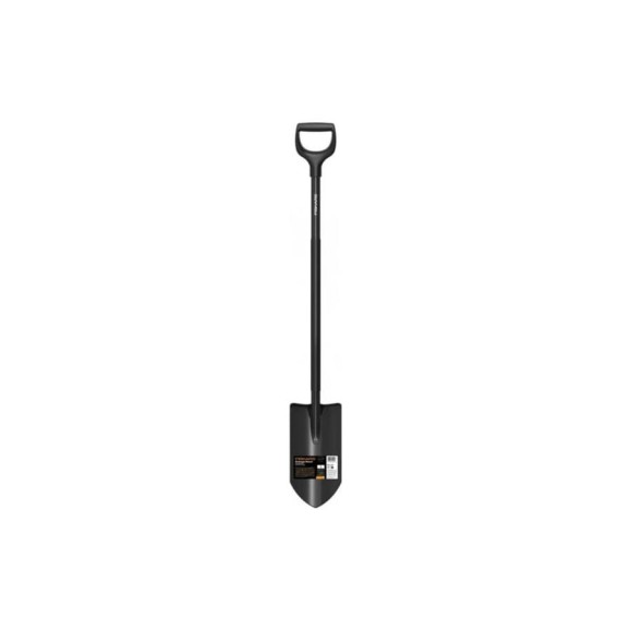 Лопата штыковая с закруглённым лезвием Fiskars Ergonomic Pro 1066709