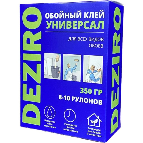 Клей обойный Deziro Универсал 350 КУ-350 Клей обойный Deziro Универсал 350 КУ-350
