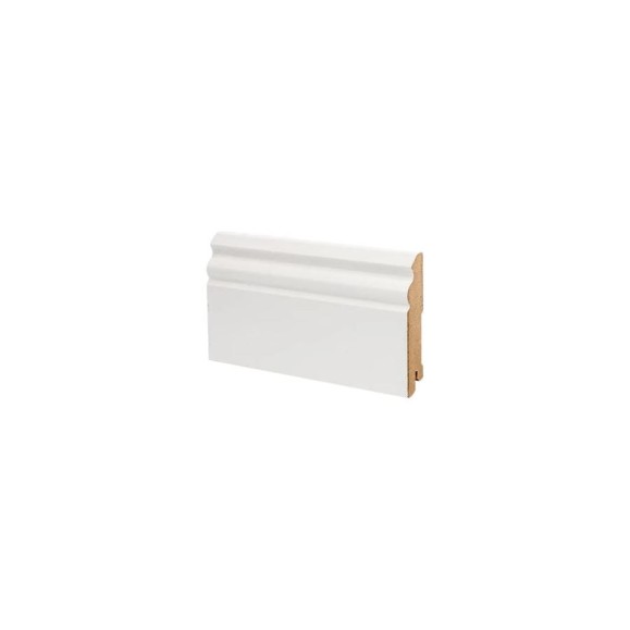 Плинтус напольный Deartio МДФ Деартио U 105-100 Белый 100x18x2050 мм P.1.1.05.1.100.18.D Плинтус напольный Deartio МДФ Деартио U 105-100 Белый 100x18x2050 мм P.1.1.05.1.100.18.D