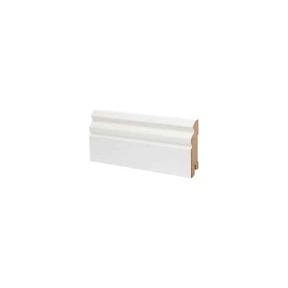 Плинтус напольный Deartio МДФ Деартио U 105-80 Белый 80x18x2050 мм P.1.1.05.1.80.18.D Плинтус напольный Deartio МДФ Деартио U 105-80 Белый 80x18x2050 мм P.1.1.05.1.80.18.D