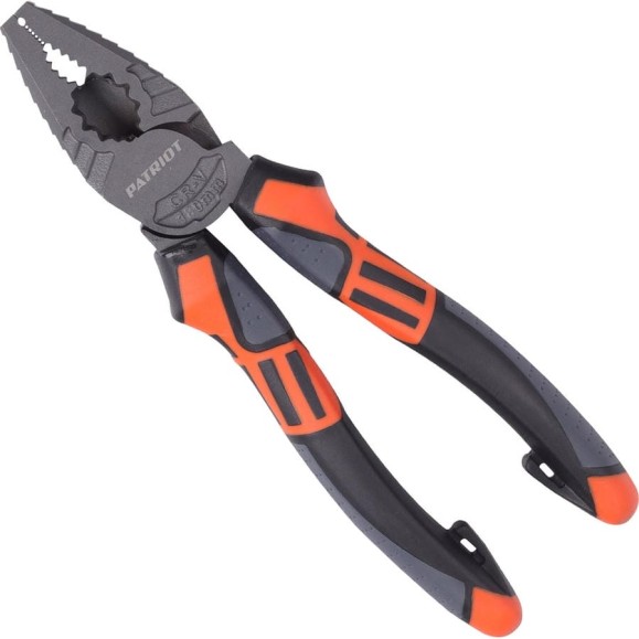 Пассатижи PATRIOT Expert PCP 180, Cr-V, TPR-рукоятка, 180мм 350004010