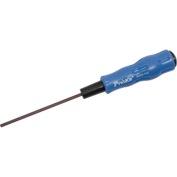 Отвертка ProsKit 89400-H3 прецизионная шестигранная (3x200мм) NEW С00040270 Отвертка ProsKit 89400-H3 прецизионная шестигранная (3x200мм) NEW С00040270
