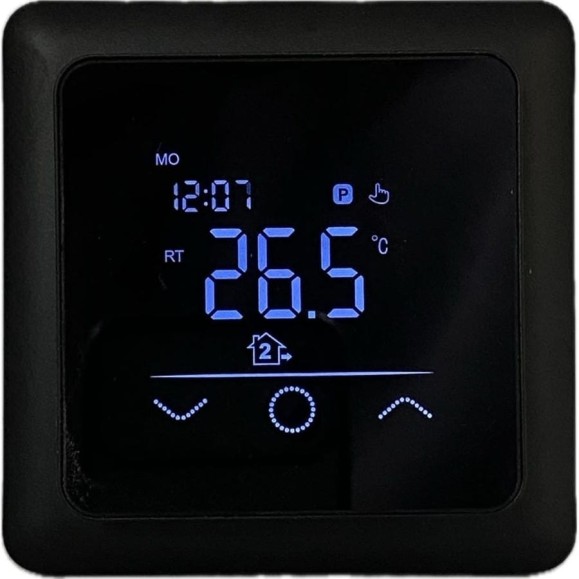 Терморегулятор RTC F60 WIFI BLACK рамка SCHNEIDER ATLAS DESIGN 00-00001570 Терморегулятор RTC F60 WIFI BLACK рамка SCHNEIDER ATLAS DESIGN 00-00001570