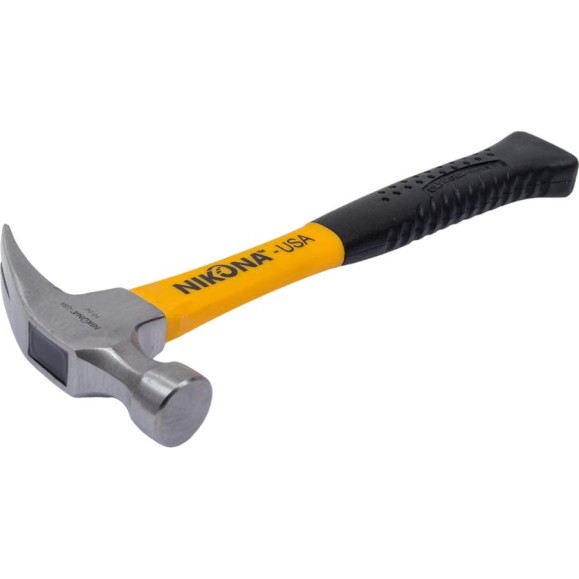 Столярный молоток NIKONA Roughneck с фибровой ручкой, 16oz 60-332 Столярный молоток NIKONA Roughneck с фибровой ручкой, 16oz 60-332