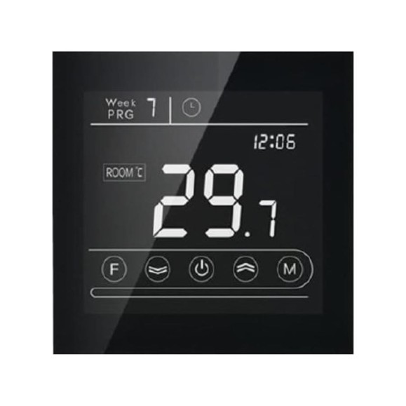 Терморегулятор RTC WIFI PW BLACK 00-00000836