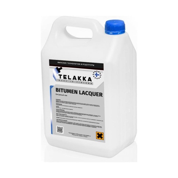 Битумный лак Telakka BITUMEN LACQUER 10кг 4631164229769 Битумный лак Telakka BITUMEN LACQUER 10кг 4631164229769